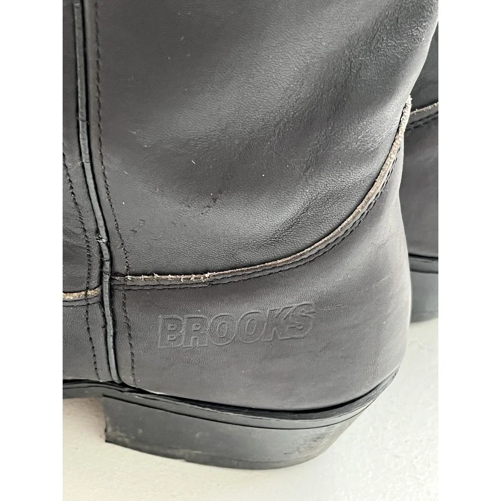 Brooks leather cowboy